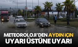 Meteoroloji'den Aydın için uyarı üstüne uyarı