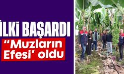 İlki başardı, "Muzların Efesi' oldu