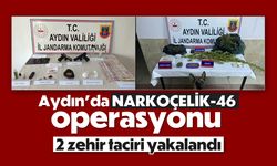 Aydın’da NARKOÇELİK-46 operasyonu; 2 zehir taciri yakalandı