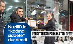 Nazilli'de "kadına şiddete" dur dendi