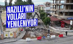 Nazilli'nin yolları yenileniyor