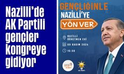 Nazilli'de AK Partili gençler kongreye gidiyor