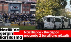 Nazilli’de gergin karşılaşma: Nazillispor - Bucaspor maçında 2 taraftara gözaltı