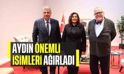 Aydın önemli isimleri ağırladı