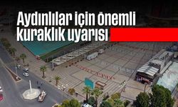 Aydınlılar için önemli kuraklık uyarısı