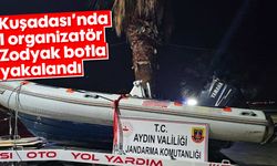 Kuşadası'nda 1 organizatör Zodyak botla yakalandı