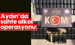 Aydın’da sahte alkol operasyonu