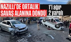 Nazilli'de ortalık savaş alanına döndü; 1'i ağır 2 yaralı