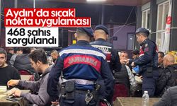 Aydın’da sıcak nokta uygulaması, 468 şahıs sorgulandı