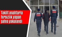 Taklit anahtarla hırsızlık yapan şahıs yakalandı