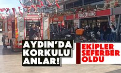 Aydın'da panik dolu anlar! Ekipler seferber oldu...