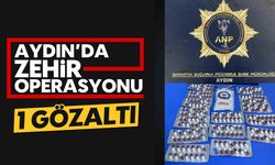 Aydın'da zehir operasyonu; 1 gözaltı