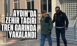 Aydın'da zehir taciri tren garında yakalandı