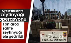 Aydın'da sahte zeytinyağı operasyonu