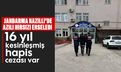 Jandarma Nazilli’de azılı hırsızı enseledi: 16 yıl kesinleşmiş hapis cezası var