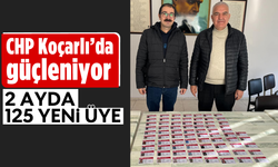 CHP, Koçarlı’da güçleniyor: 2 ayda 125 yeni üye