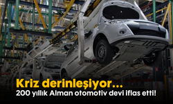 200 yıllık Alman otomotiv devi iflas etti!