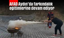 AFAD, Aydın’da farkındalık eğitimlerine devam ediyor