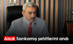 Alıcık, Sarıkamış şehitlerini andı