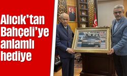 Alıcık’tan Bahçeli’ye anlamlı hediye