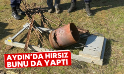 Aydın’da hırsız bunu da yaptı