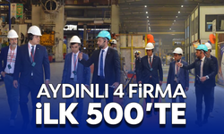 Aydınlı 4 firma, ilk 500’te