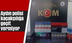 Aydın polisi kaçakçılığa geçit vermiyor