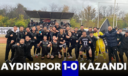 Aydınspor 1-0 kazandı