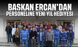 Başkan Ercan’dan personeline yeni yıl hediyesi