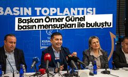 Başkan Ömer Günel basın mensupları ile buluştu