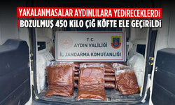 Yakalanmasalar Aydınlılara yedireceklerdi: Bozulmuş 450 kilo çiğ köfte ele geçirildi