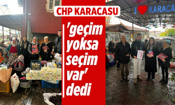 CHP Karacasu, 'geçim yoksa seçim var' dedi