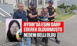 Aydın'da eşini darp ederek öldürmüştü: Nedeni belli oldu