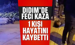 Didim'de feci kaza; 1 kişi hayatını kaybetti