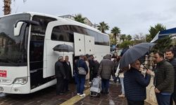 Didim’den 27 Kişilik umre kafilesi kutsal topraklara uğurlandı