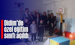 Didim’de özel eğitim sınıfı açıldı