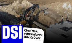 DSİ, Çine’deki yatırımlarını sürdürüyor