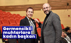 Germencikli muhtarlara, kadın başkan