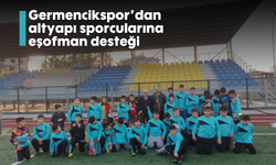 Germencikspor’dan altyapı sporcularına eşofman desteği