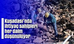 Kuşadası'nda ihtiyaç sahipleri her daim düşünülüyor