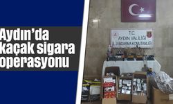 Aydın’da kaçak sigara operasyonu