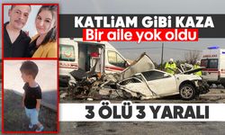 Düğün yolundaki facia gibi kazada bir aile yok oldu: 3 ölü, 3 yaralı