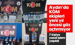 Aydın’da KOM ekipleri yeni yıl öncesi göz açtırmıyor