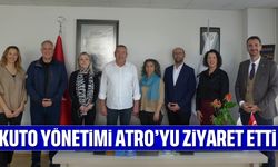 KUTO yönetimi ATRO'yu ziyaret etti