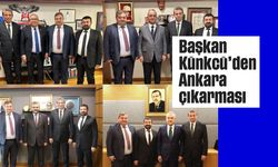 Başkan Künkcü'den Ankara çıkarması