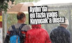 Aydın’da en fazla yağış Kuyucak’a düştü