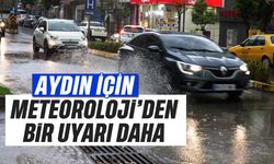 Aydın için meteoroloji'den bir uyarı daha