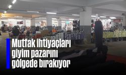 Mutfak ihtiyaçları giyim pazarını gölgede bırakıyor