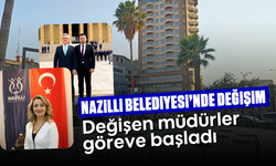 Nazilli Belediyesi’nde değişim: Değişen müdürler göreve başladı