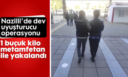 Nazilli’de dev uyuşturucu operasyonu: 1 buçuk kilo metamfetan ile yakalandı